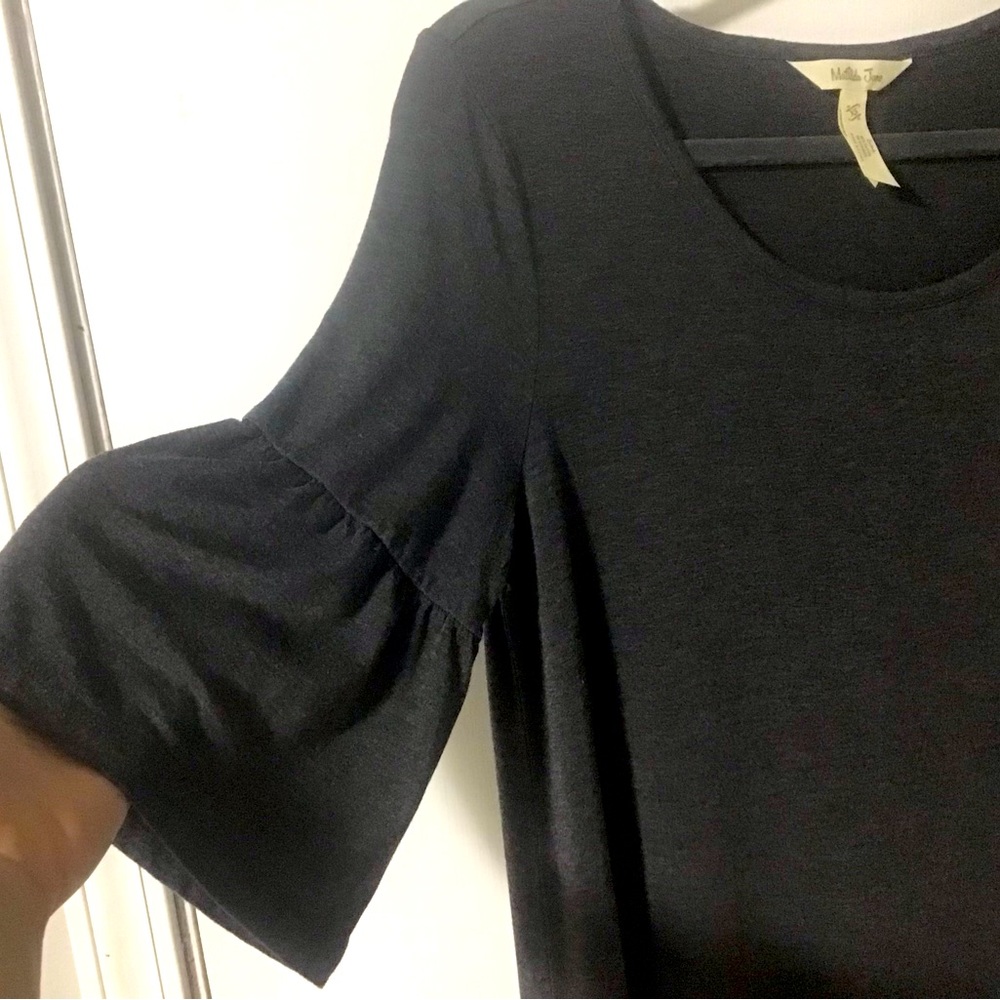 Matilda Jane Jersey Live To Teach Flutter Sleeve Dress - Picture 4 of 6